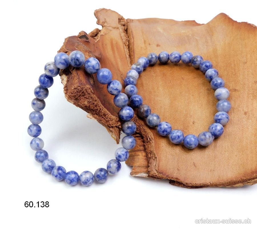 Bracelet Sodalite 8,5 mm / 21 cm