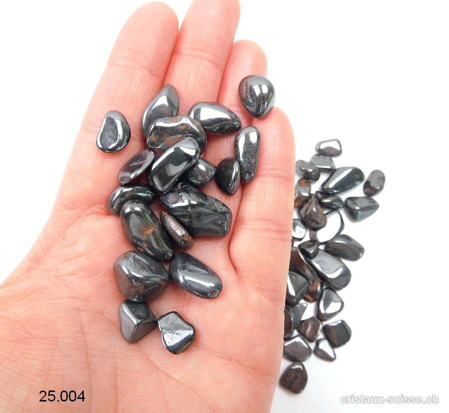 100 grammes Hématite granulés Medium 0,8 à 2,6 cm. OFFRE SPECIALE