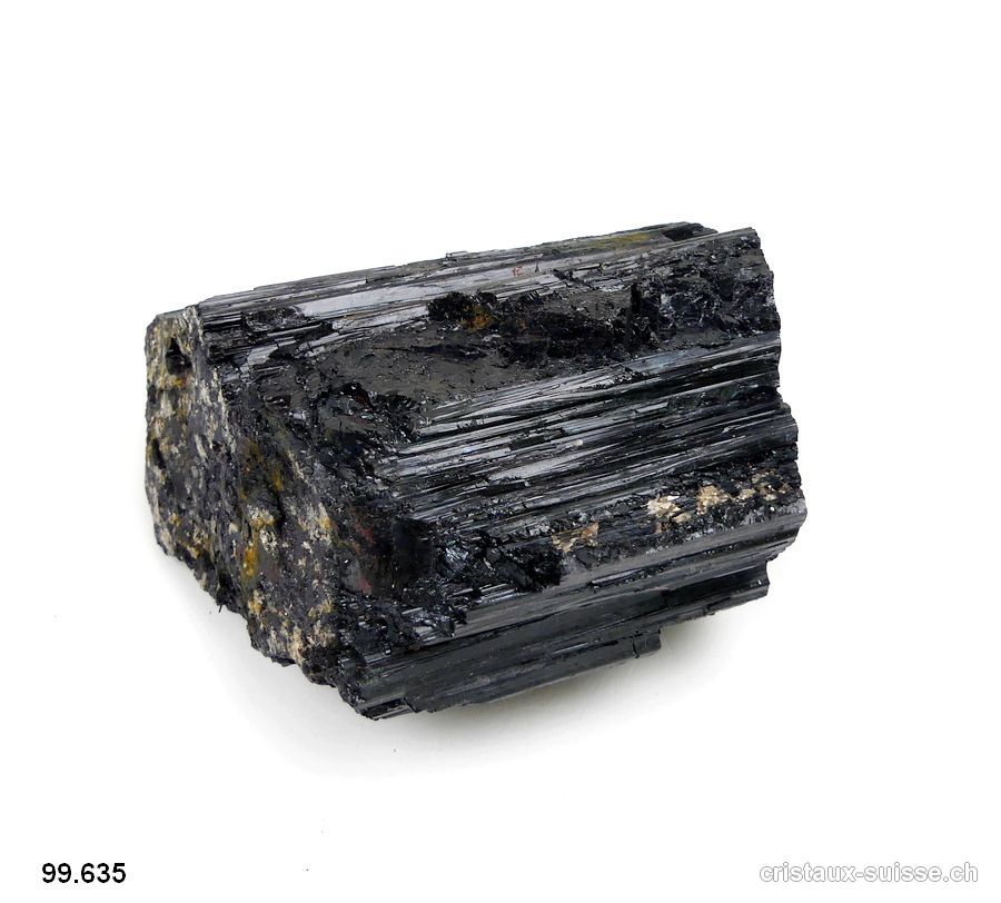 Tourmaline noire cristallisée - Schorl 9 cm. Pièce unique 550 grammes