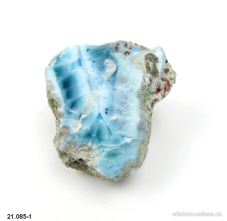 Larimar 1 face polie. Pièce unique 99 grammes