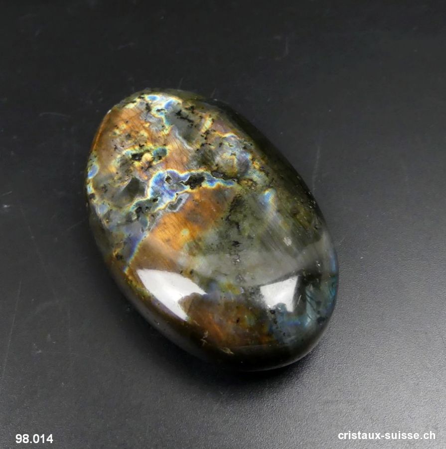 Labradorite-spectrolite polie. Pièce unique 81 grammes