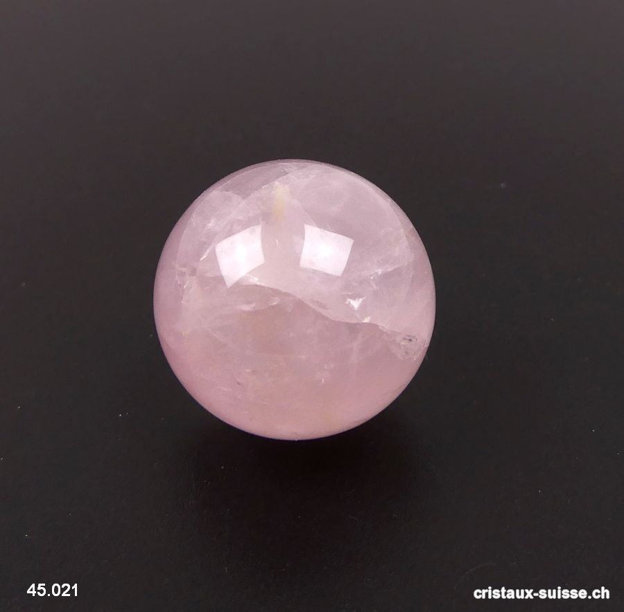 Boule Quartz Rose Ø 2,5 cm