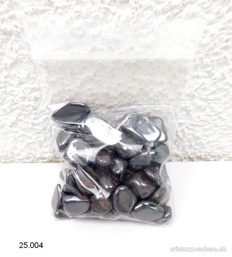 100 grammes Hématite granulés Medium 0,8 à 2,6 cm. OFFRE SPECIALE