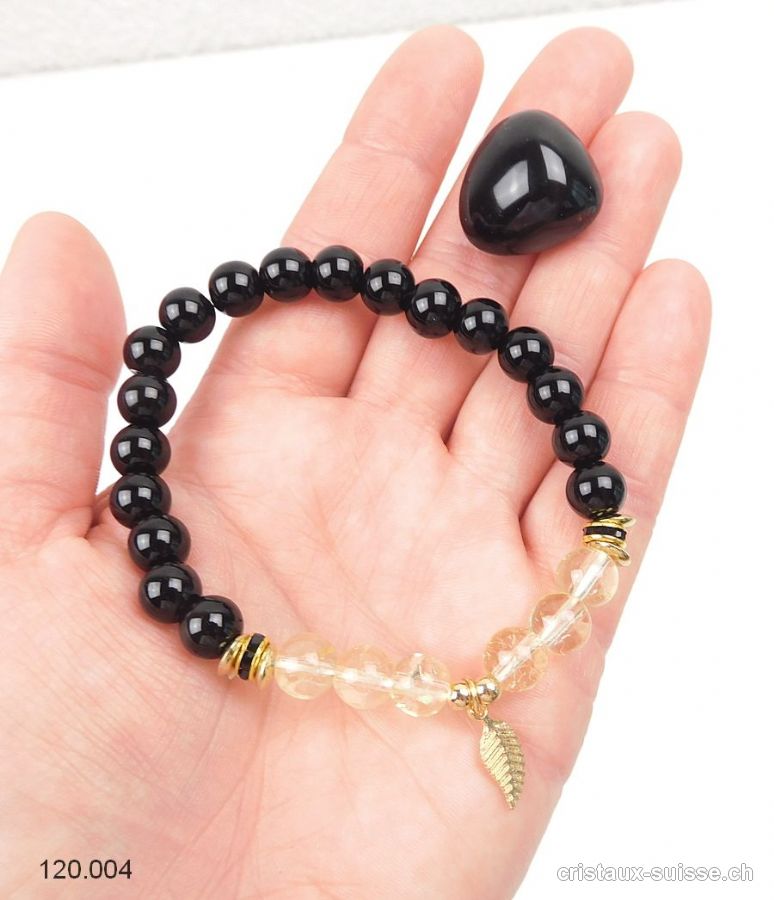 Set CHANCE - Onyx noir, Quartz Lemon. Offre Spéciale