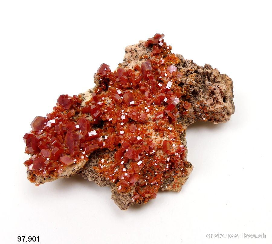 Vanadinite brute du Maroc. Pièce unique 87 grammes