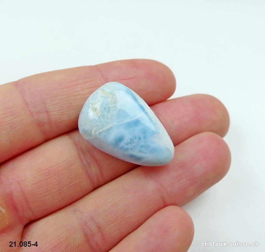 Larimar - Pectolite 2,6 cm. Pièce unique 7 grammes