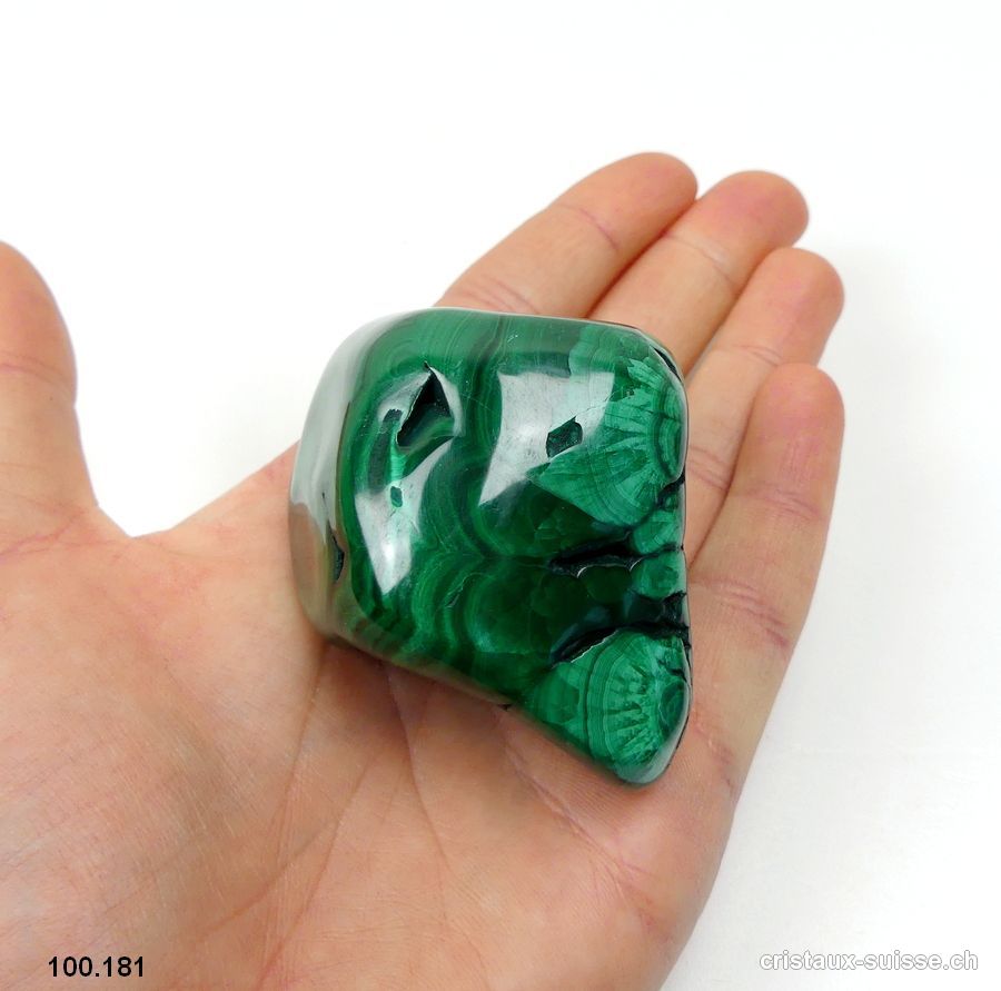 Malachite du Congo. Pièce unique 196 grammes