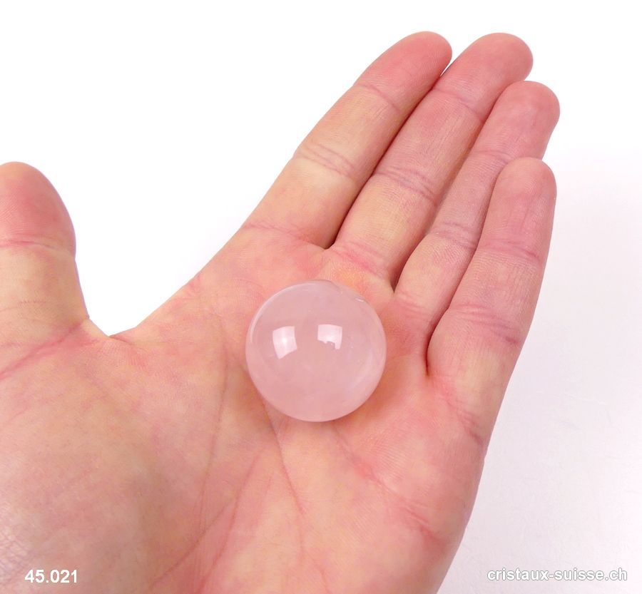 Boule Quartz Rose Ø 2,5 cm