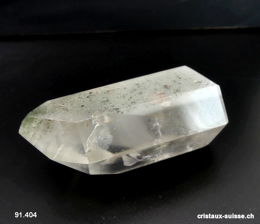 Quartz fantôme et chlorite. Pièce unique de 97 grammes