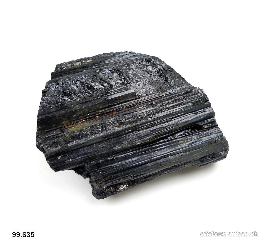 Tourmaline noire cristallisée - Schorl 9 cm. Pièce unique 550 grammes