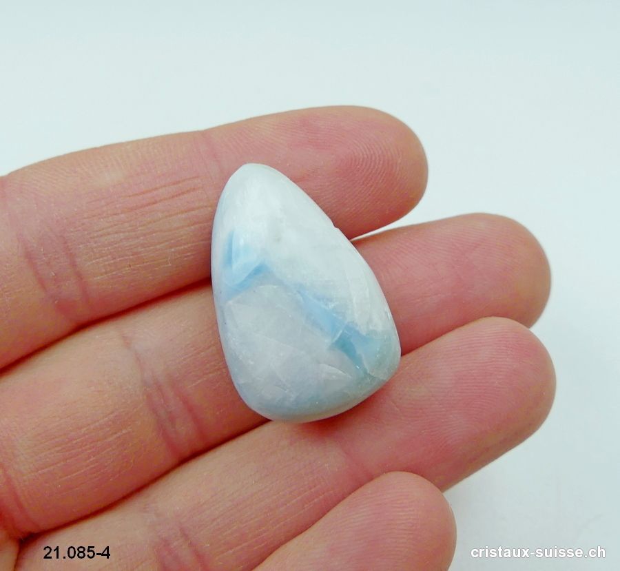 Larimar - Pectolite 2,6 cm. Pièce unique 7 grammes