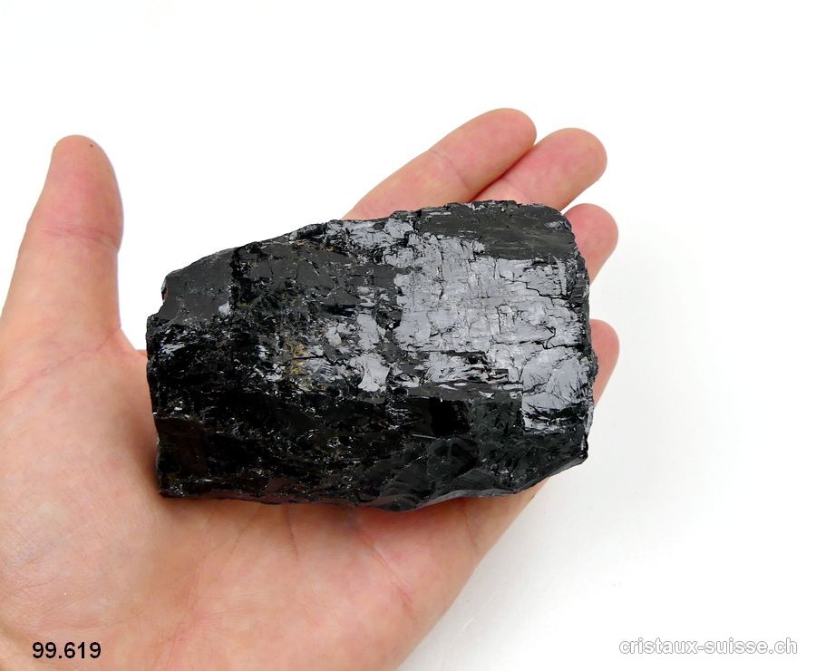 Tourmaline noire brute - Schorl. Pièce unique 370 grammes