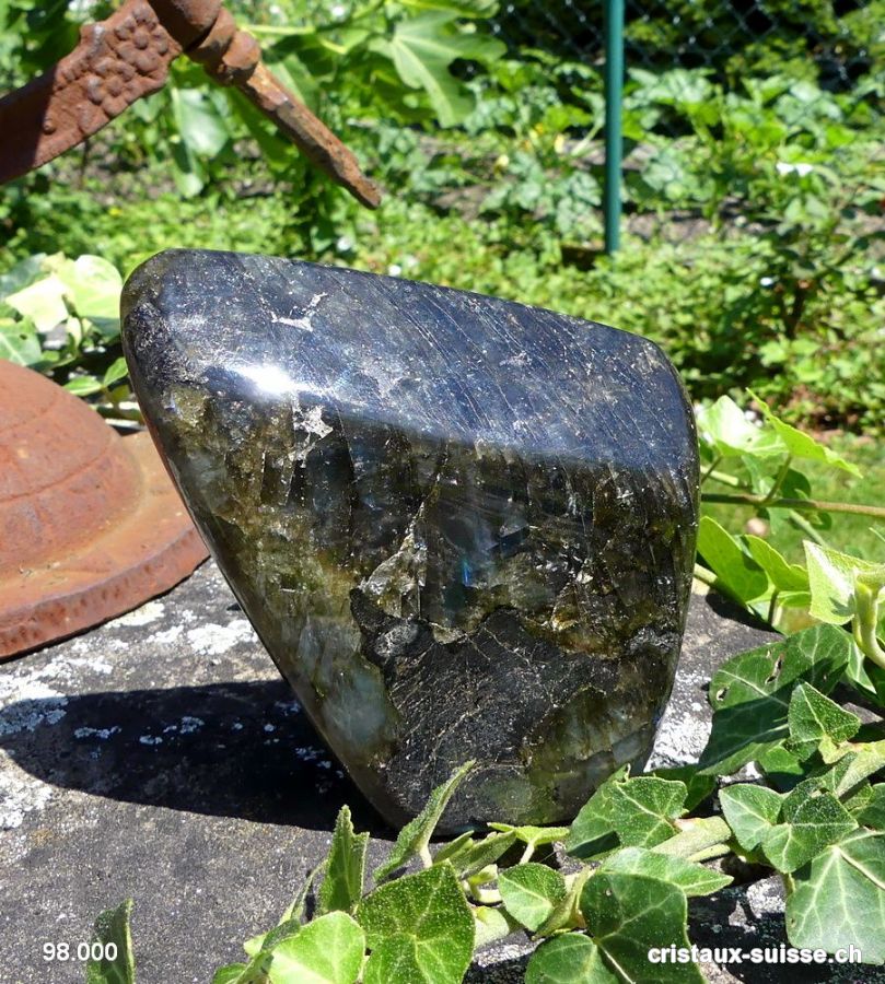 Labradorite polie 10 cm. Pièce unique 552 grammes