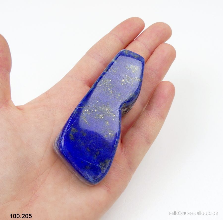 Lapis-Lazuli d'Afghanistan naturel. Pièce unique 126 grammes