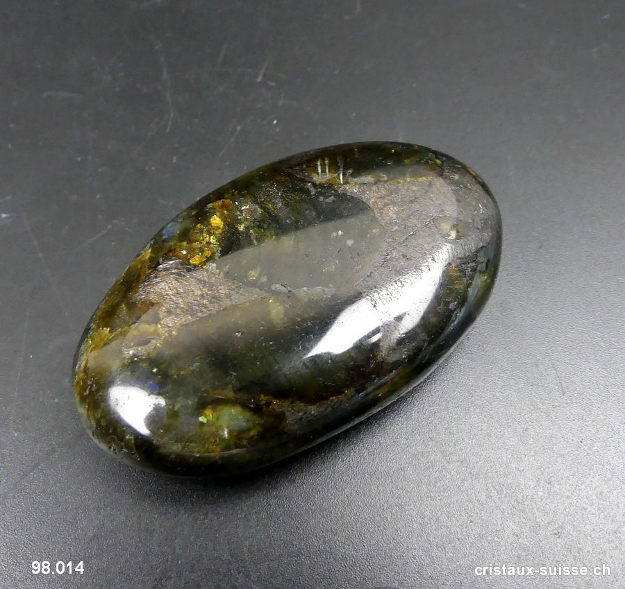 Labradorite-spectrolite polie. Pièce unique 81 grammes